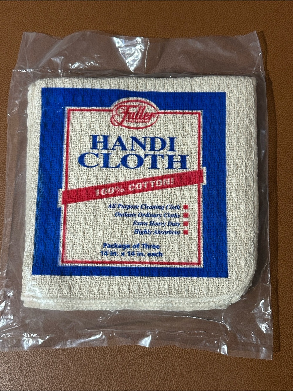 Fuller Handi Cloth 100% Cotton - Cream color  vintage discontinued